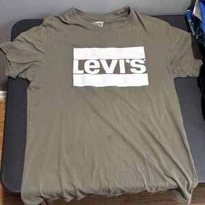 Levi's Men's Khaki Graphic Tee